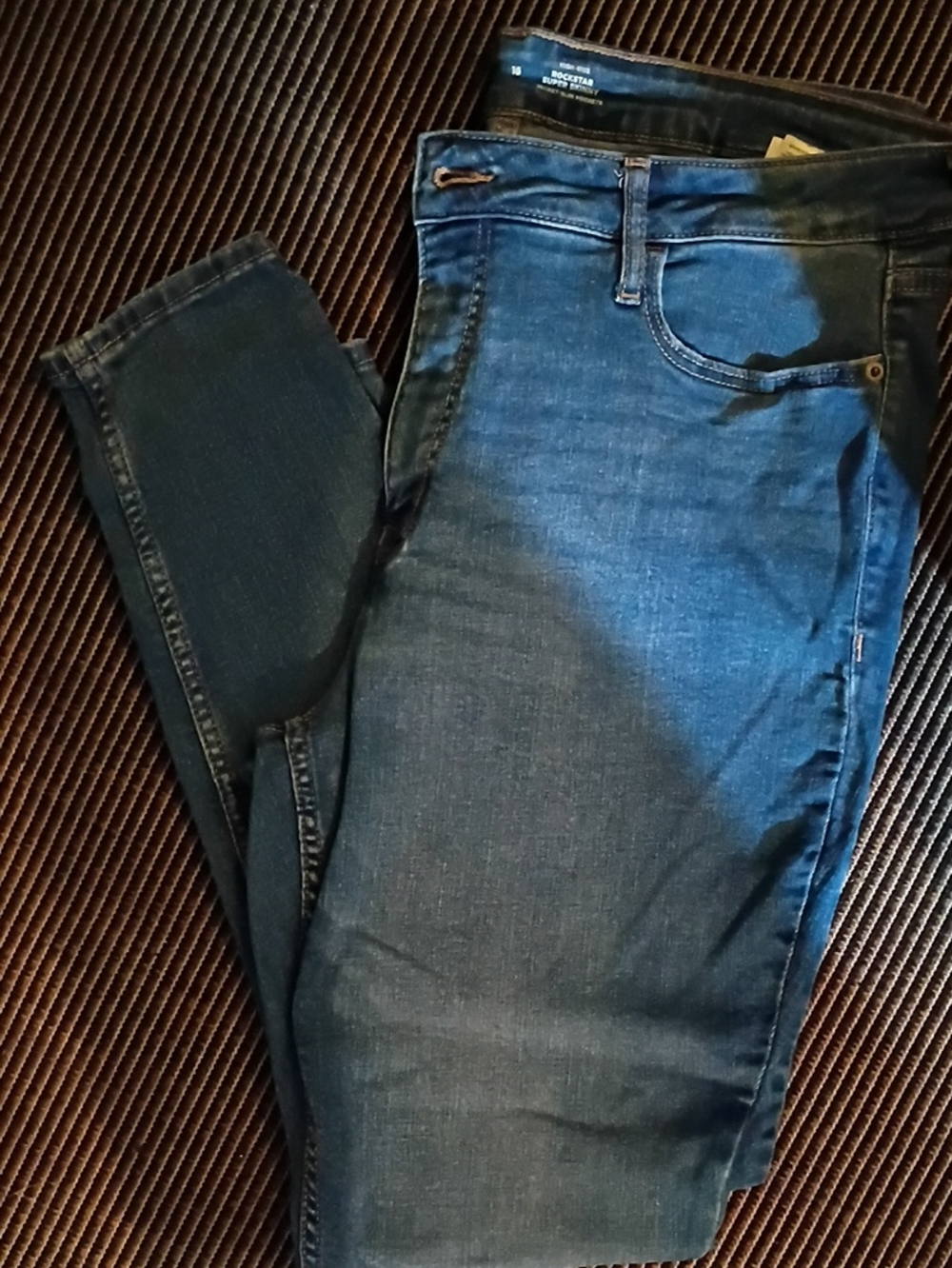 Old Navy Women's Dark Blue Skinny Jeans